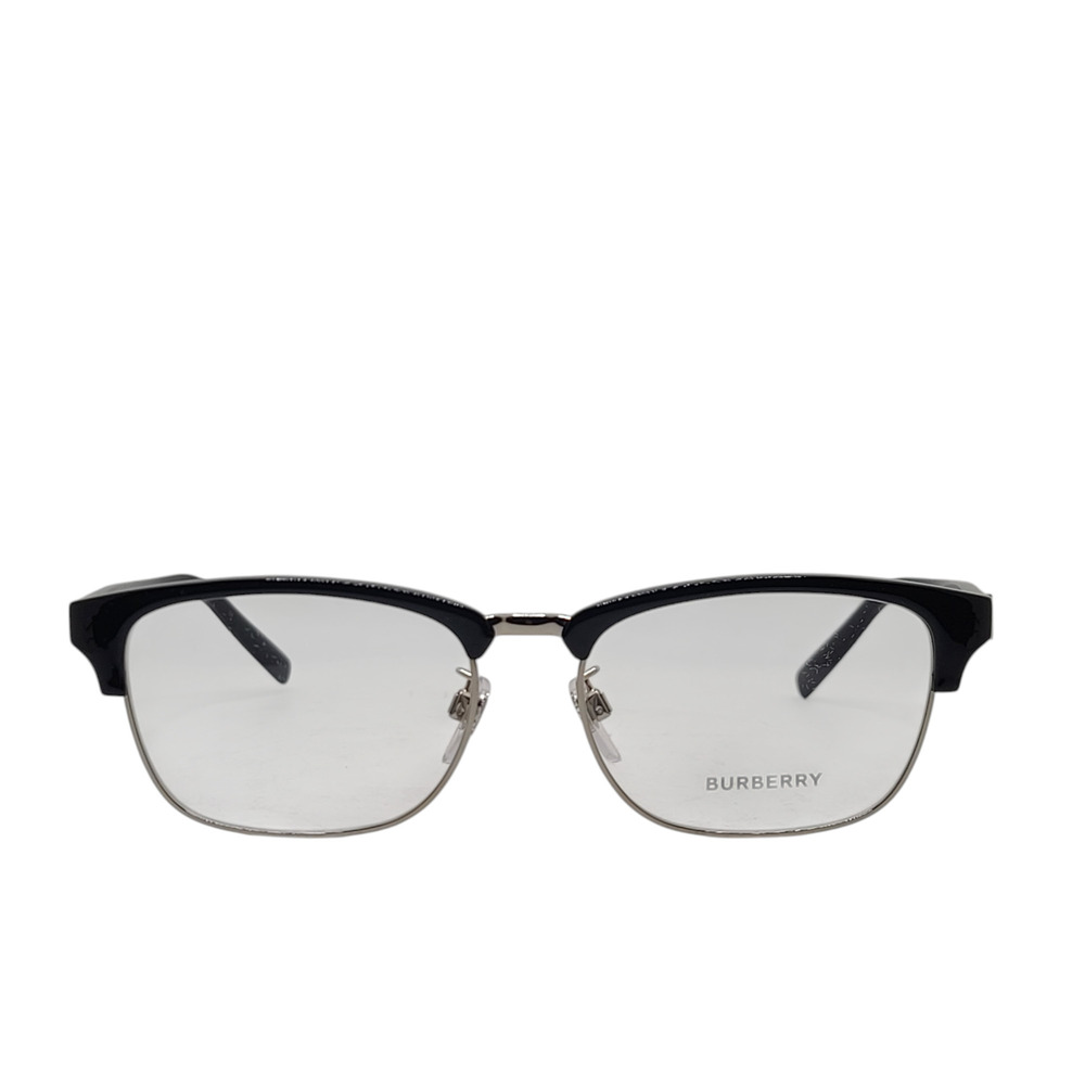 Burberry BE2238D 3001 Black/Silver Frame Demo Lens 55mm Men's Eyeglasses